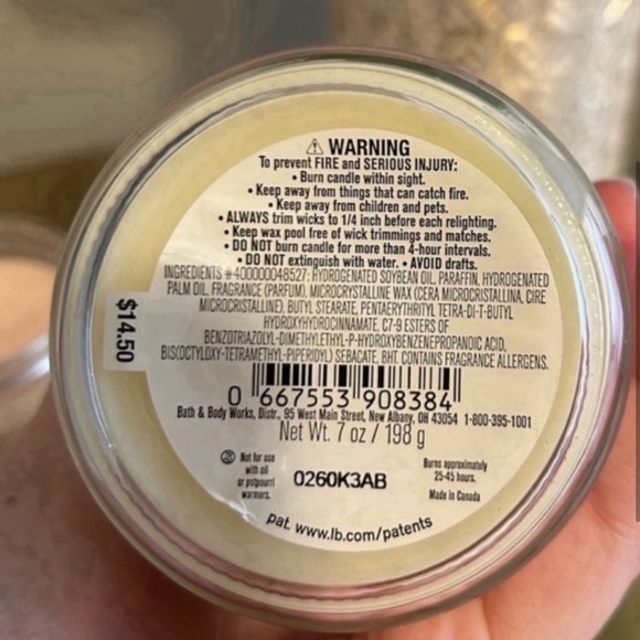 Bath and Body Works Rose and Aromatherapy Rose + Lavender Single Wick Candles - Picture 4 of 5